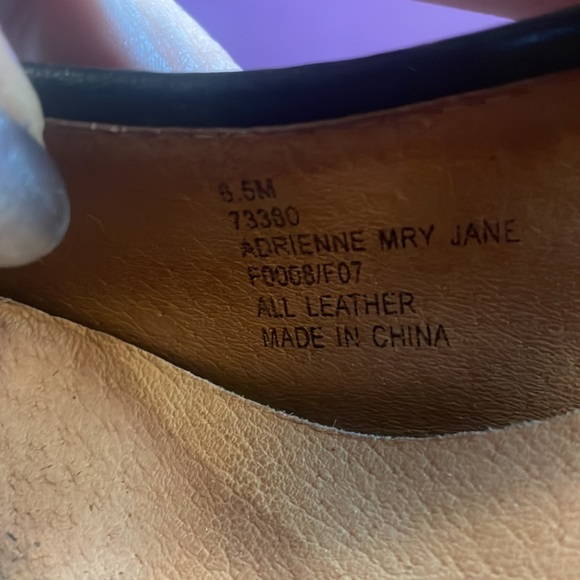 FRYE used ADRIENNE sz 6.5 Mary Jane heels - Picture 5 of 6